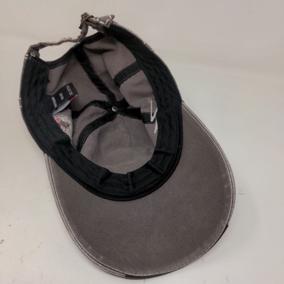 KB Ethos Men's Slideback Hat Gray Size OS Distressed 100% Cotton - Picture 6 of 7